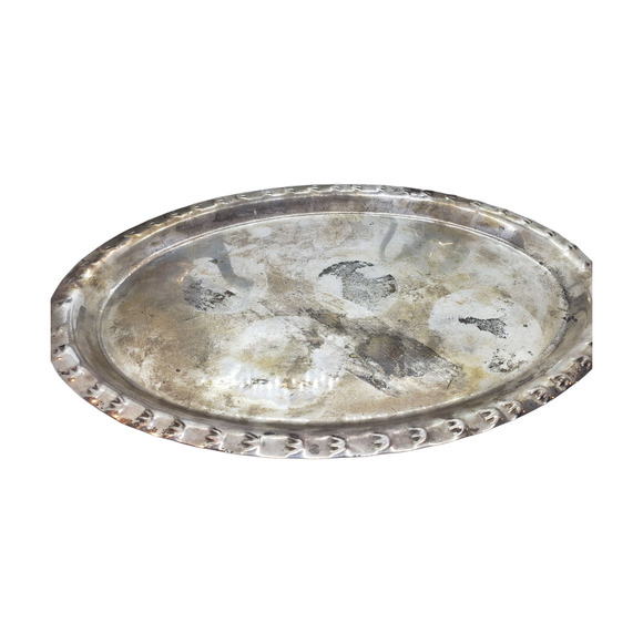 Vintage Silver Plated Miniature Tea Set Coffee Tea Pot Tray Creamer Sugar - Picture 5 of 16